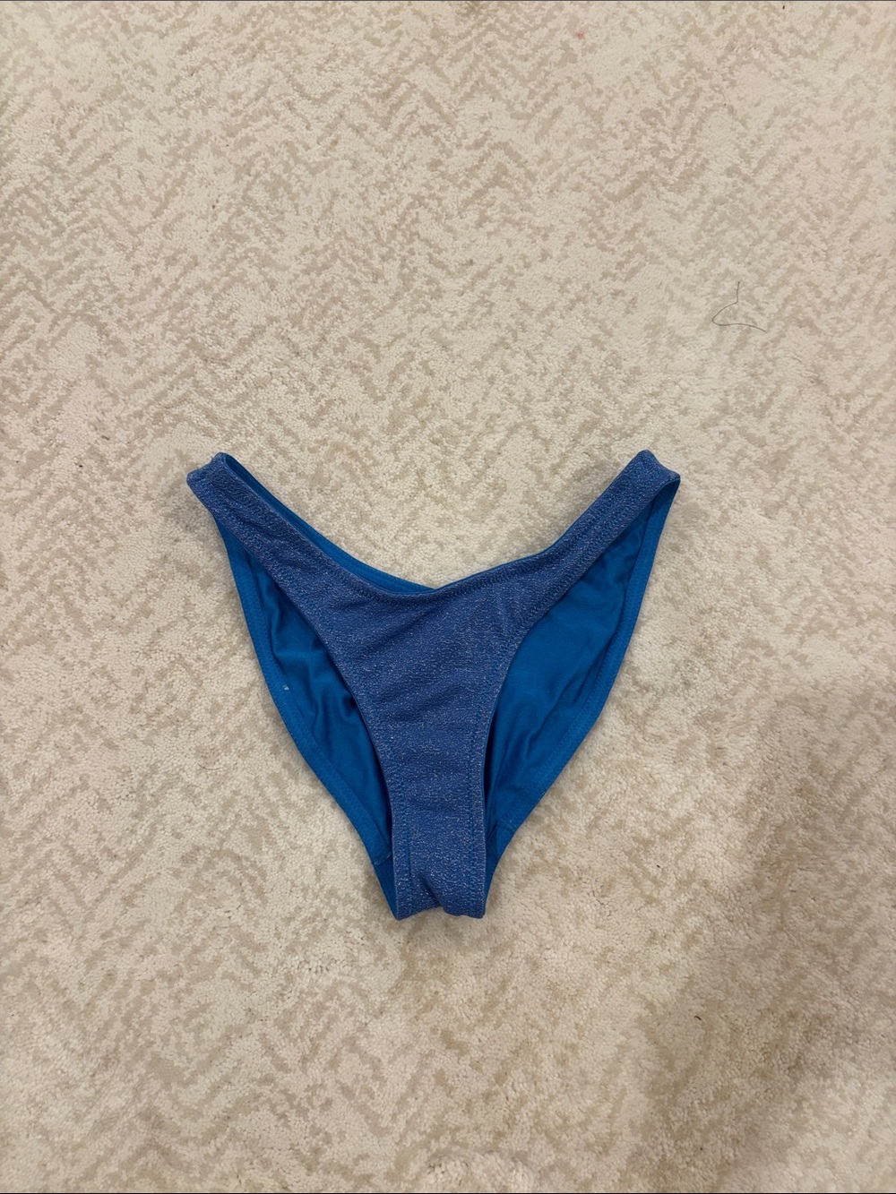 triangl swimwear Blue Shimmery Bikini Bottom